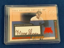 2004 Moose Skowron National Pastime Signature Swings Autograph  # 34/59