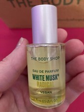 THE BODY SHOP WHITE MUSK Radical spray 15 ml / .5 FL OZ. EAU DE PARFUM - Vegan