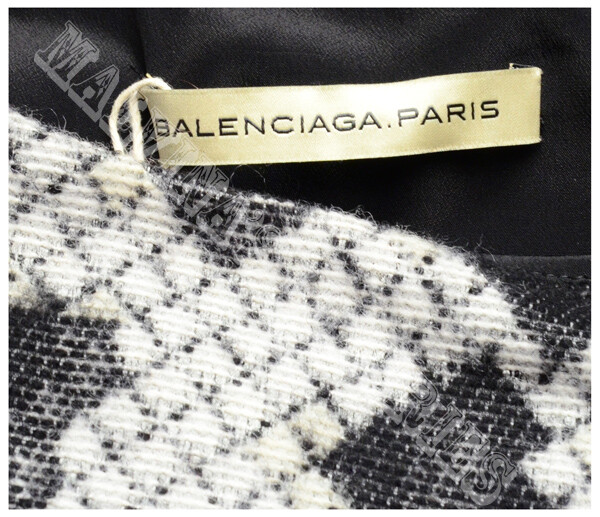 BALENCIAGA DRESS PIXELATED SNAKE PRINT WOOL BLEND CELEBS