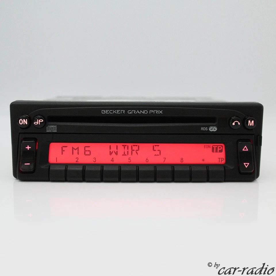 Becker Grand Prix CD BE2237 Radio 1-DIN CD-R Autoradio für Mercedes Porsche BMW - Bild 3 von 4