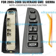 Front Driver Door Window Control Switch For 03-07 Chevrolet Avalanche Silverado
