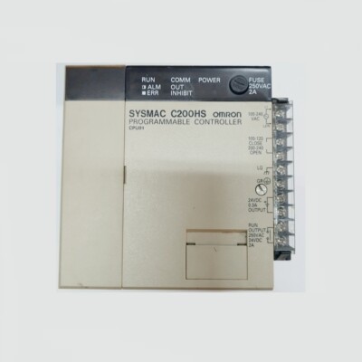 GETESTET       OMRON C200HS-CPU01-E -- C200HS CPU01 E