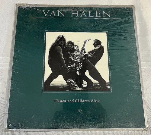 Van Halen - Women and Children First Vinyl LP 1980 MOSTLY SEALED Warner HS 3415