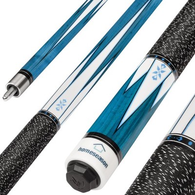 Pool Cue Stick 58'' Billiard Cue Sticks Nylon Thread Grip Professional Low Deflec