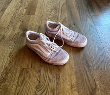 Vans Off the Wall Old Skool Pink Glitter Sneakers Women's 7