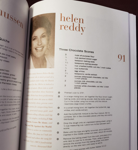 Utah Celebrity Local Heroes Cookbook Robert Redford Marie Osmond Elle Macpherson - Picture 8 of 11