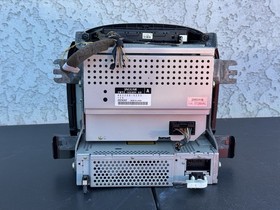 04-07 Jaguar XJ8 Navigation Head Unit W/ Climate Control Unit