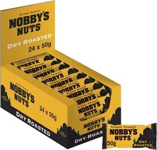 Nobby's Nuts Classic Dry Roasted Peanuts 50g x 24 Pack
