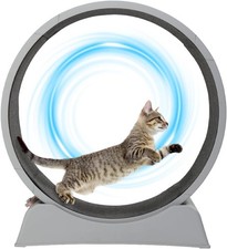 Cat Exercise Wheel 31" Cat Treadmill for Indoor Cats Cat Running Wheel with