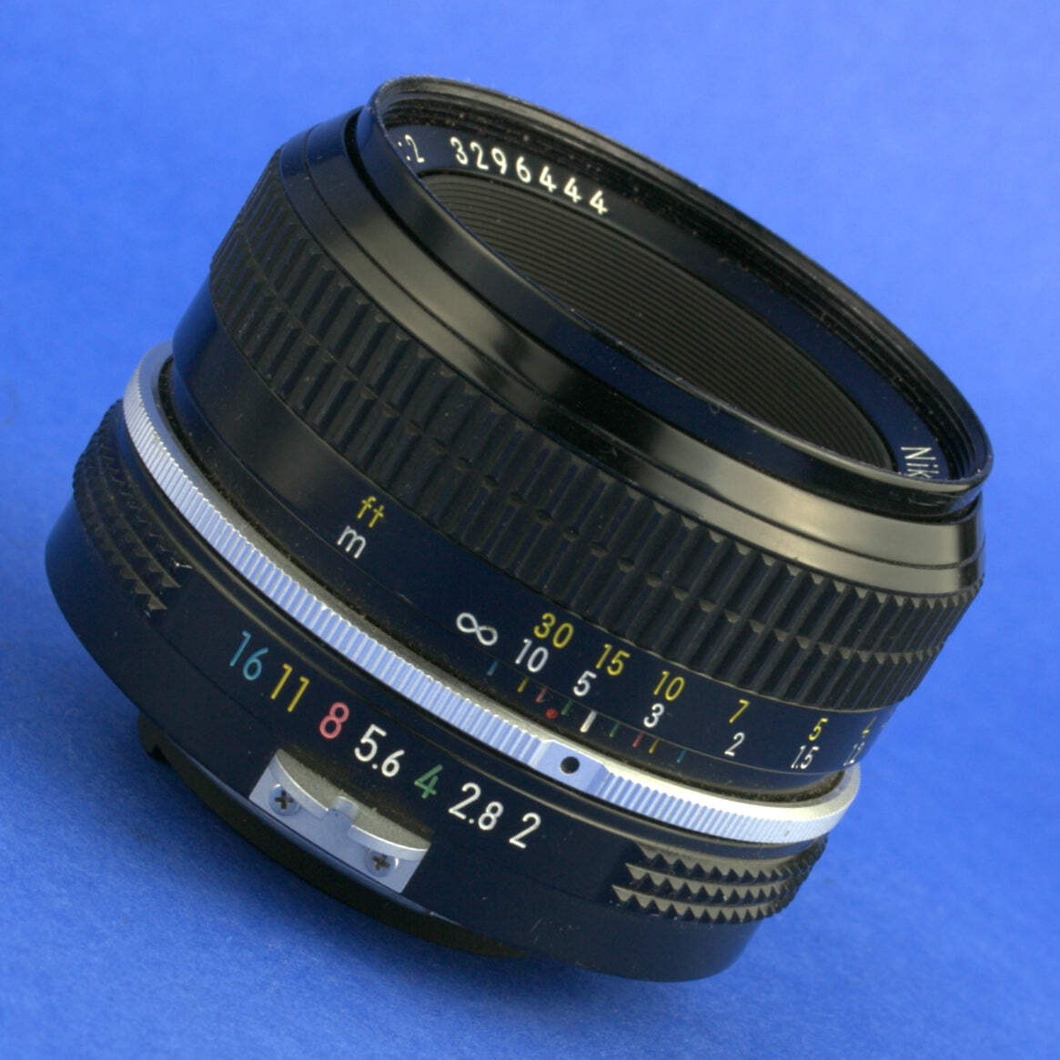 ＴＹＰＥ－３　ＮＩＫＫＯＲ　５０ｍｍ　Ｆ２ Late Nikon Nikkor 50mm F2 Non-Ai Lens Rubber Focus | eBay