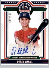 2022 Panini Stars and Stripes USA Baseball BLUE Ink Autographs Pick From List