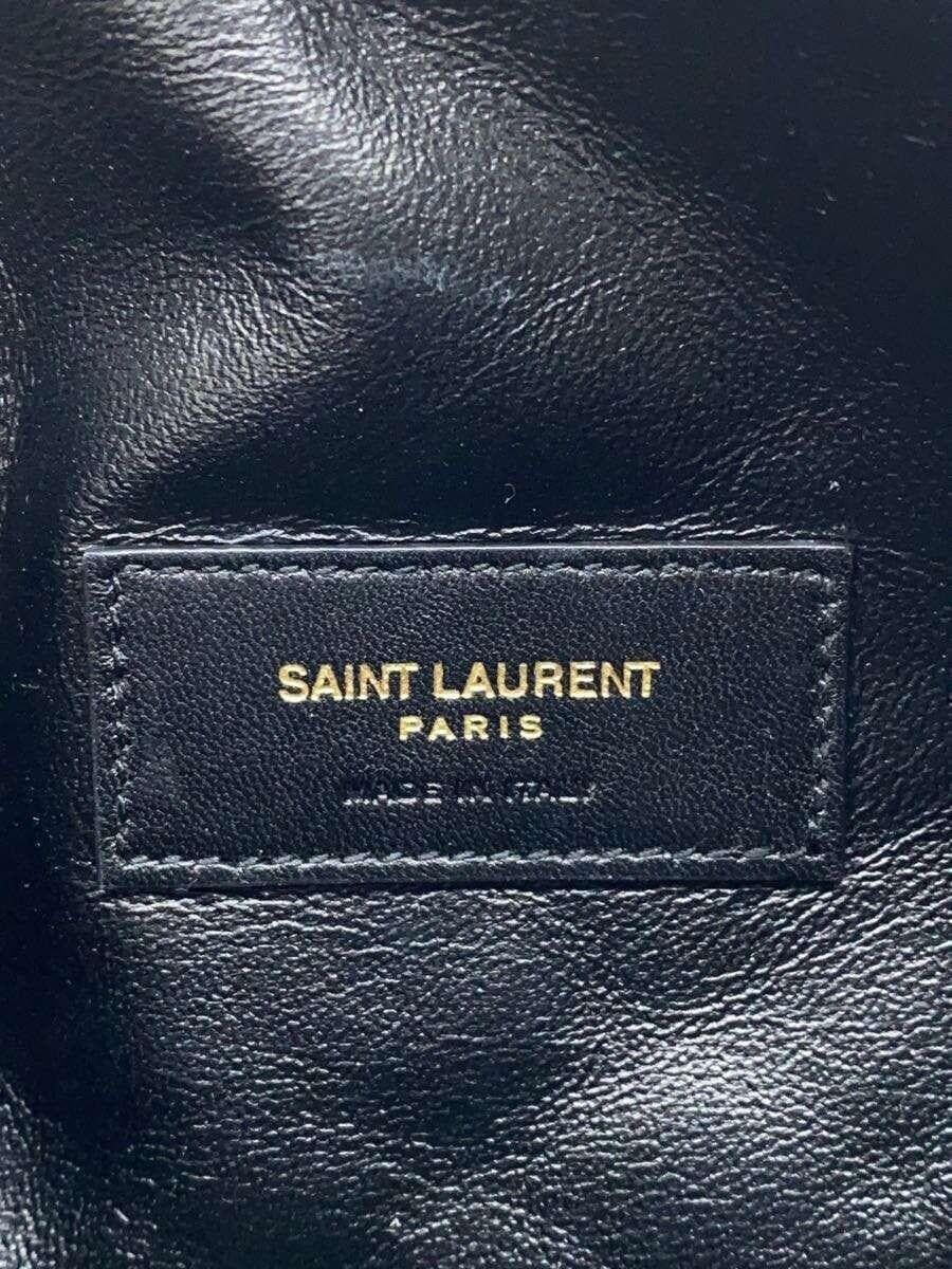 Borsa a tracolla SAINT LAURENT Gabby trapuntata catena marsupio pelle nero 73367 usata