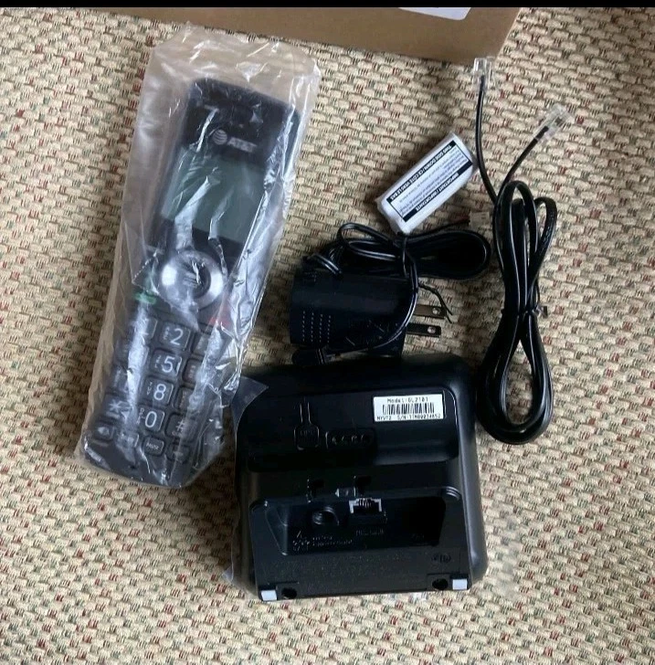 Teléfono inalámbrico AT&T DECT 6.0 con bloque de llamadas y altavoz, GL2101 - sonido transparente Foto 2 de 2