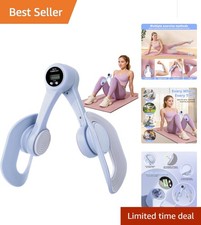 Thigh Master, Pelvic Floor Strengthening Device with Display Counter Hip Trainer
