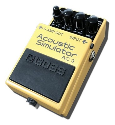 Boss AC 3 Acoustic Simulator N A Pedal 5320 getestet & funktioniert