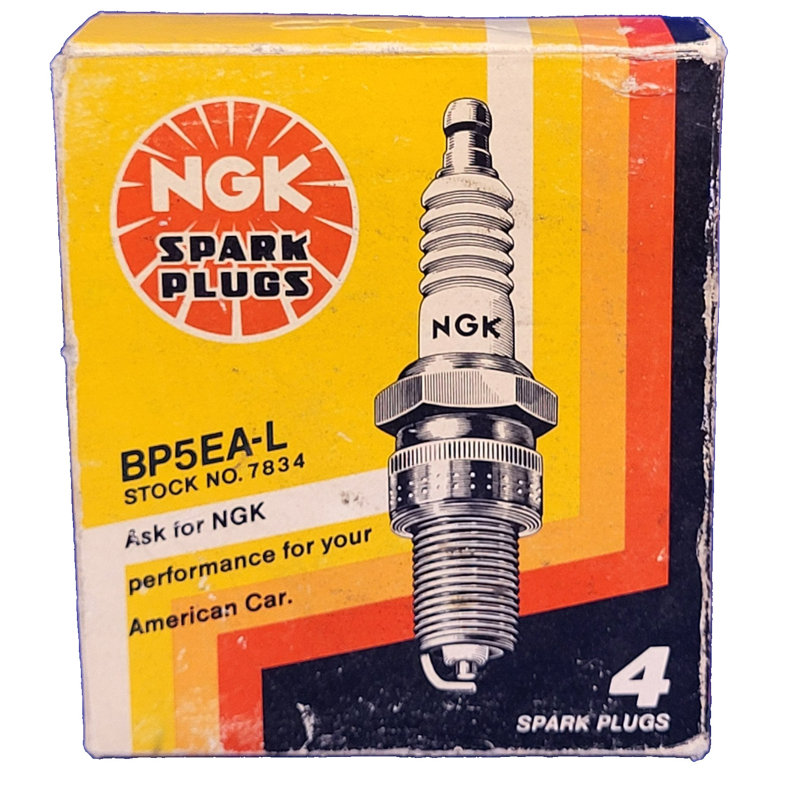 NGK BP5ES 7832 4 Pack Spark Plug NOS