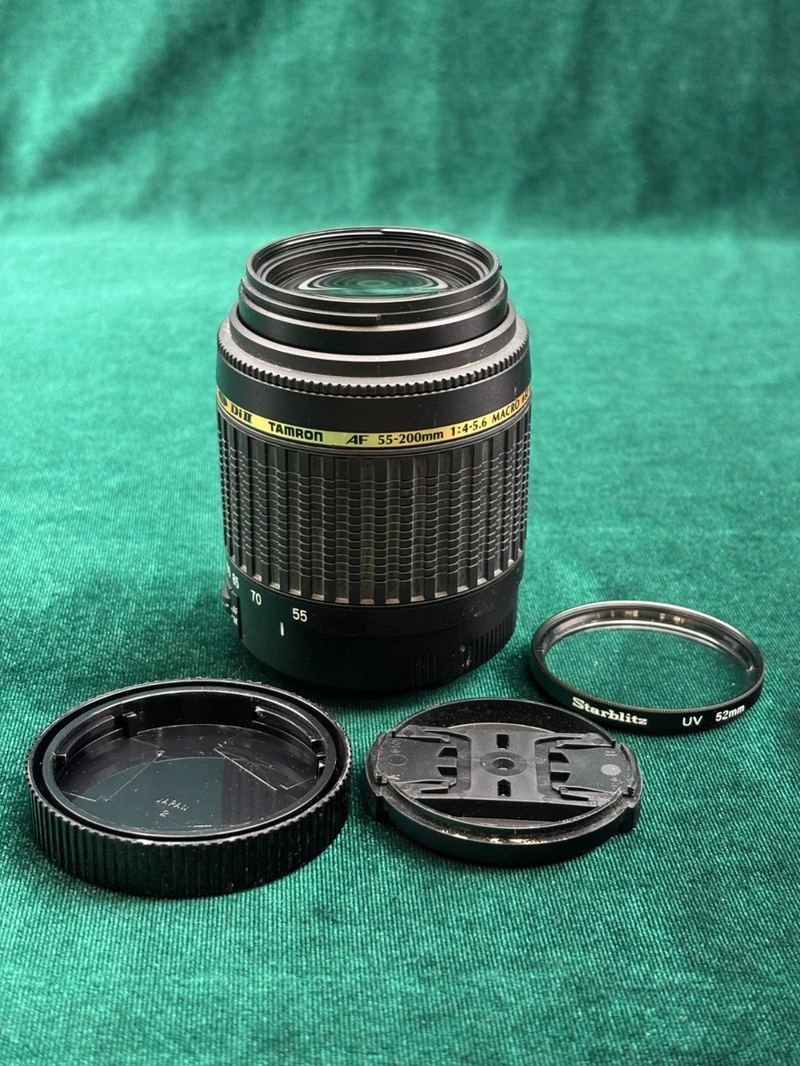 レンズ(ズーム) TAMRON AF 55-200mm F4-5.6 MACRO NIKON411 Tamron 55-200mm Focal Camera Lenses for sale | eBay