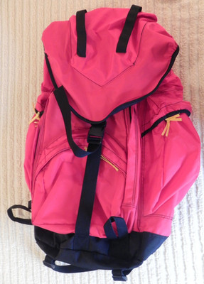 VTG 90's Marlboro Adventure Team Lge Rucksack Hiking Backpack Camping w/Instr.