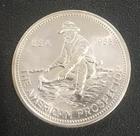 1985 Engelhard 1oz Silver American Prospector Round