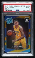 2017 Panini Donruss Optic Rated Rookie Gold Prizm 8/10 Kyle Kuzma PSA 9 MINT 5n1