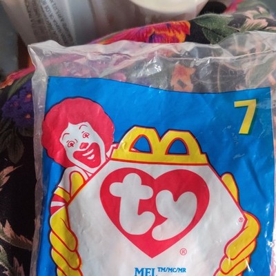Ty Teenie Beanie Ronald McDonald McDonald's #7 Plush Toy 1 Year & Over 4-7 Years