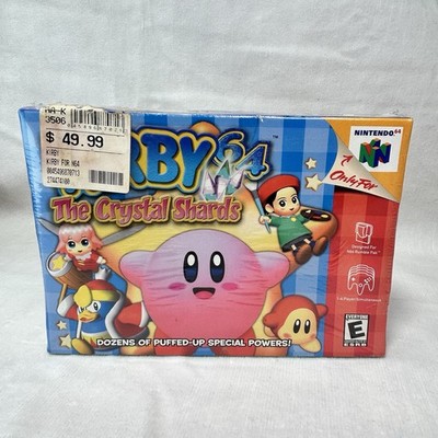 Kirby 64 The Crystal Shards (Nintendo 64 N64)  CIB Authentic SEALED