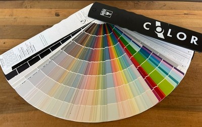 Sherwin Williams FAN DECK Paint Color Sample Swatch 657-2846 CS 1/09 2001