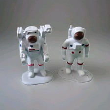 Astronaut Space Figures NASA Resin Sci-Fi Galaxy Travel 2" MMU Mars Apollo Set