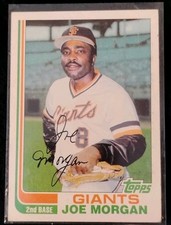 1982 Topps Joe Morgan #754