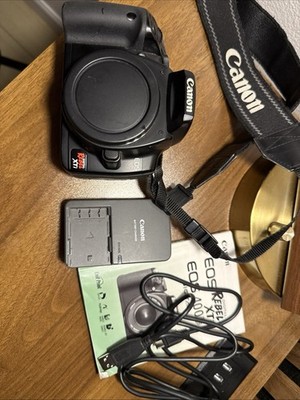 Canon EOS Digital Rebel XTi / EOS 400D 10.1MP Digital SLR Camera - Black...