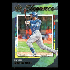 Starling Marte #E-10 2022 Panini Diamond Kings Elegance New York Mets Baseball