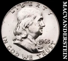 1963 Silver Franklin Half Dollar-Choice Gem Brilliant Unc +++ No Reserve #G9845