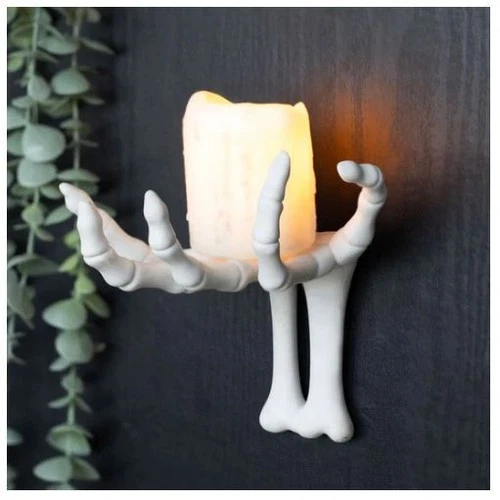 One Hundred 80 Degrees Skeleton Hand Wall Hook - Thumbnail 3