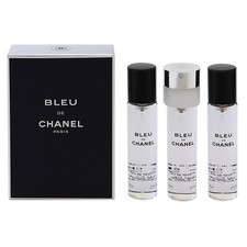 BLEU DE CHANEL EDT Twist (Set) (Refill) 20ml x 3 Perfume Fragrance BLEU DE