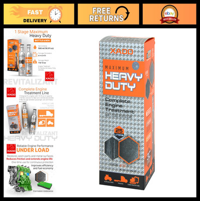Heavy Duty Atomic Metal Conditioner & Engine Treatment, Reduces Wear, Restores P