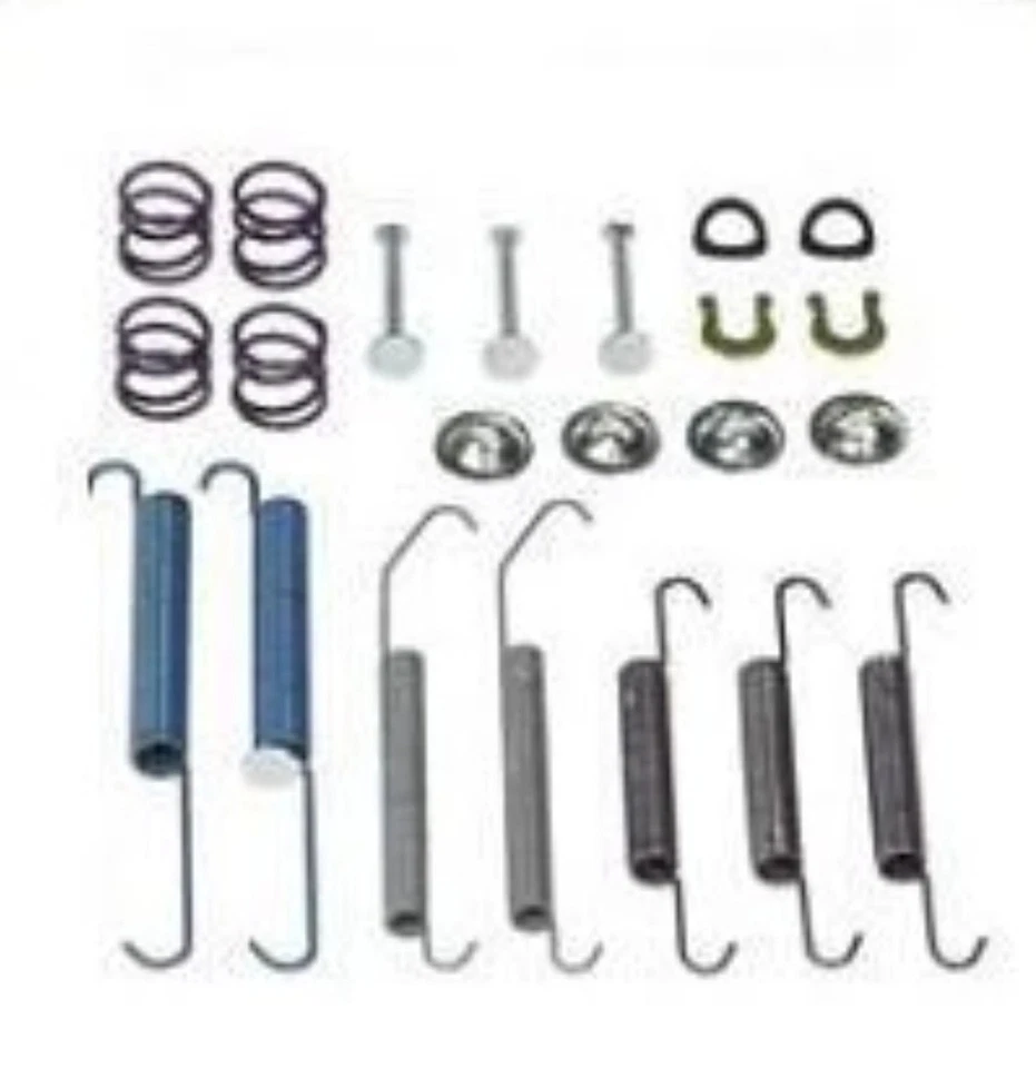 For 1991-2002 Saturn SC SL SW Rear Brake Drums & Shoes with Brake Springs 4pc - Image 4 of 4