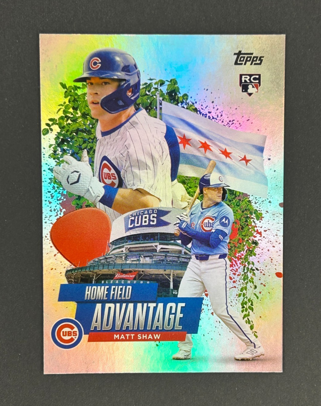 2025 Topps Update - MATT SHAW - RC Home Field Advantage HFA CASE HIT Cubs #HA-44