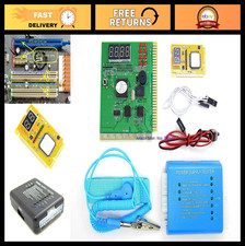 PC Motherboard PSU Power Supply Tester Kit Diagnostic Analyzer, PCI miniPCIe