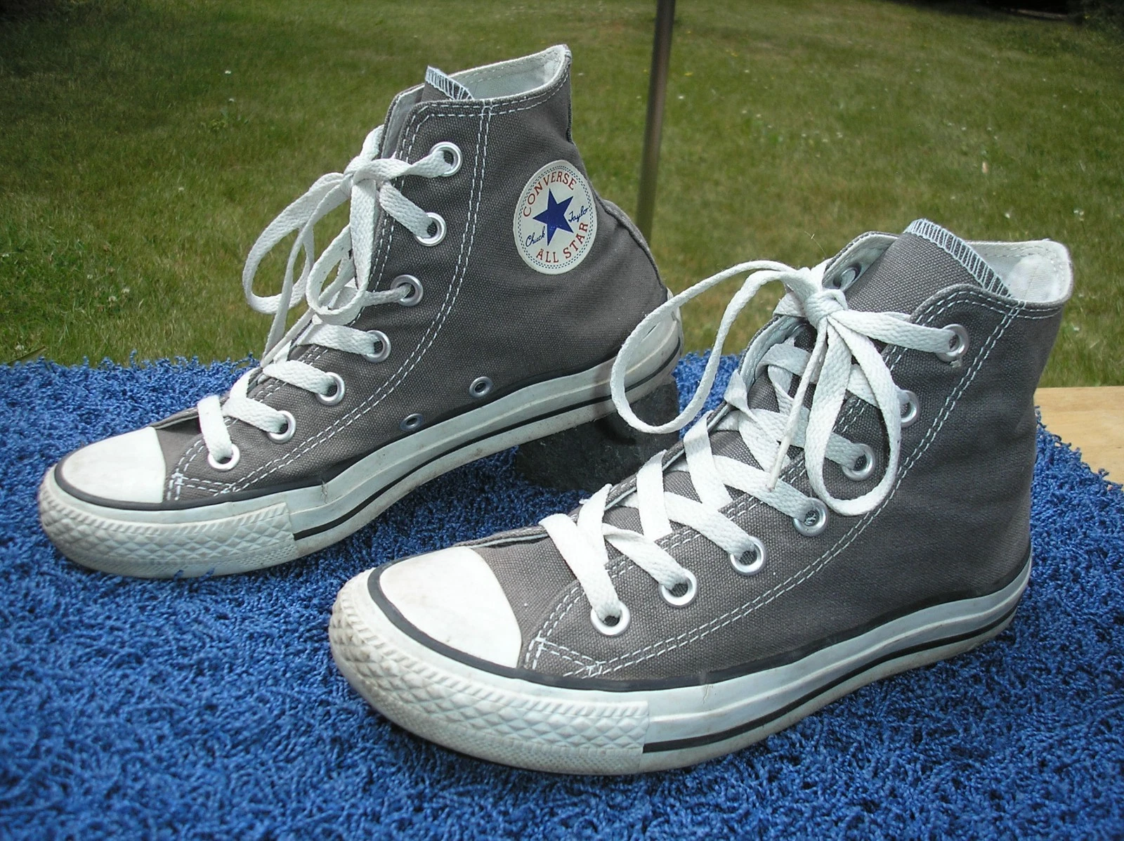 Sneakers originali Converse Chucks HI taglia 36 5 grigie!!!