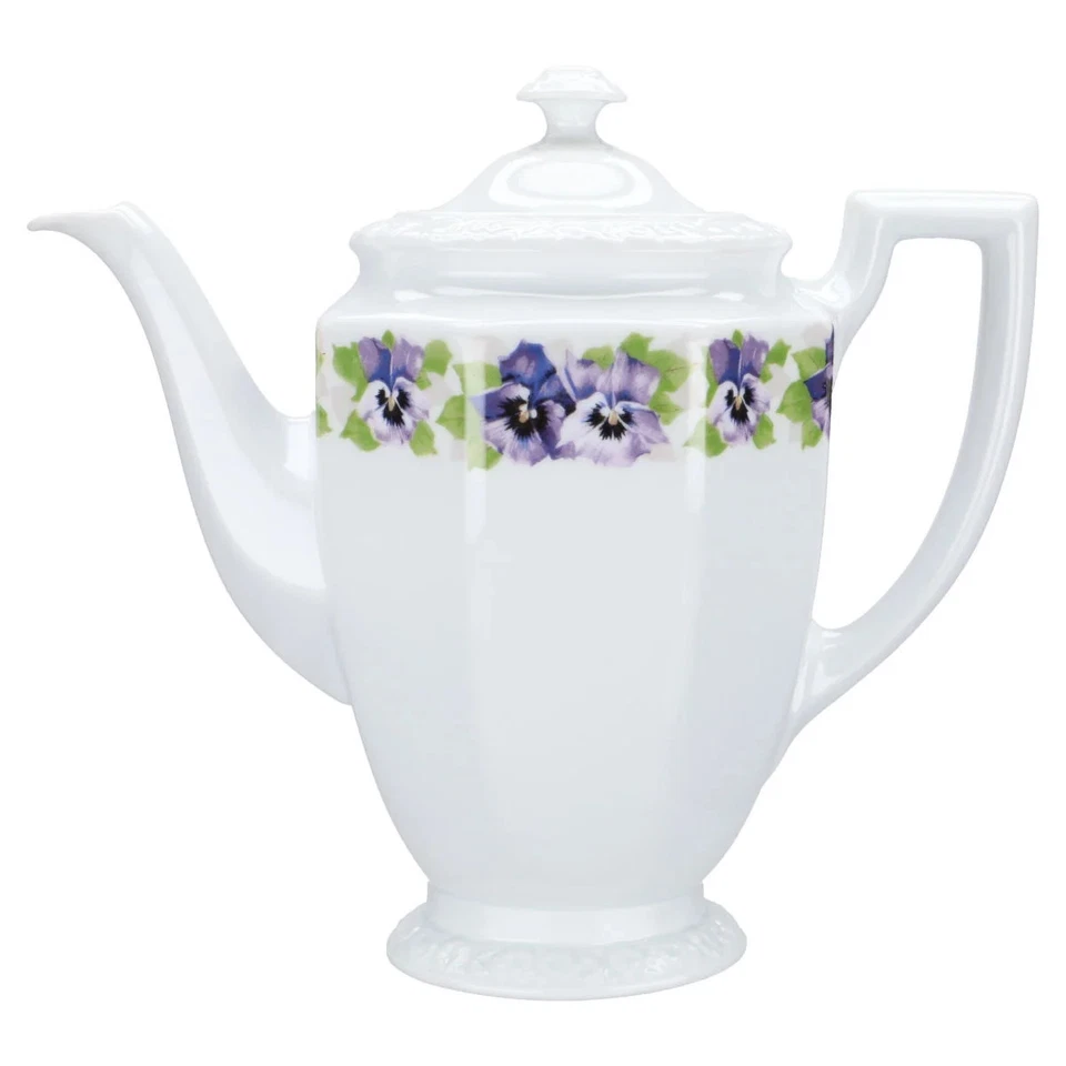 Rosenthal Maria Stiefmütterchen Kaffeekanne 1,3 l - Bild 1 von 1