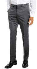 Kenneth Cole Reaction Techni-Cole Suit Separate Pants Gun Metal 32Wx30L 