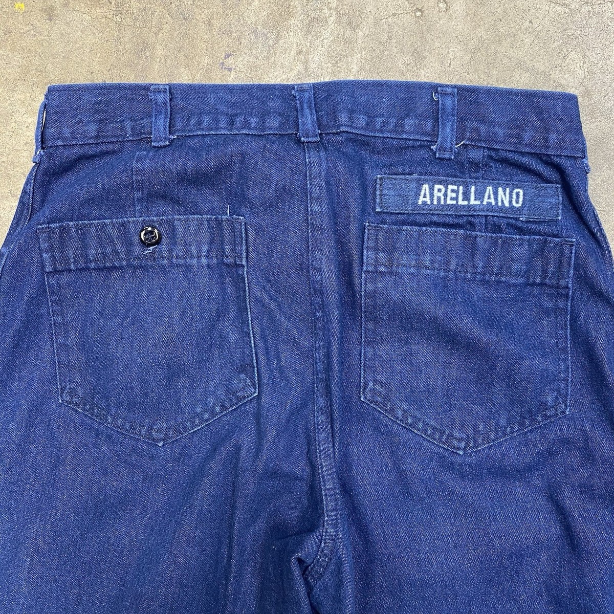 Vintage US Navy Pants 32R Coastal Industries Denim-Type
