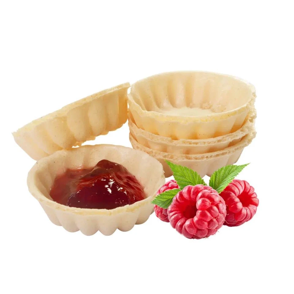 Hellma Gaufriers pour Pâtes à tartiner comme Confiture et Miel 480 pcs - Photo 3/4