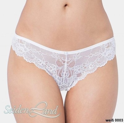 Brazilian String aus Spitze Tempting Lace weiß schwarz beere von Triumph
