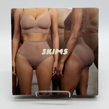 SKIMS Seamless Solutionwear High-Waisted Brief Sz XXS/XS In Onyx NIB