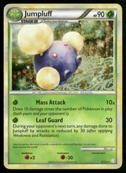 Jumpluff 6/123 HeartGold & SoulSilver Holo Rare