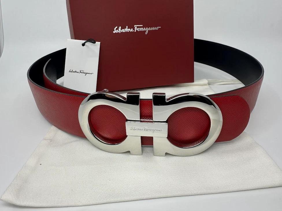 Salvatore Ferragamo Red Belts for Women for sale | eBay display picture 1