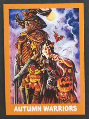 Halloween Witch Autumn Warriors 2018 Nocturnals Card #12 (NM)