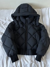 Moose Knuckles Flightweight Bankhead Black Quilted Bomber Rrp £635