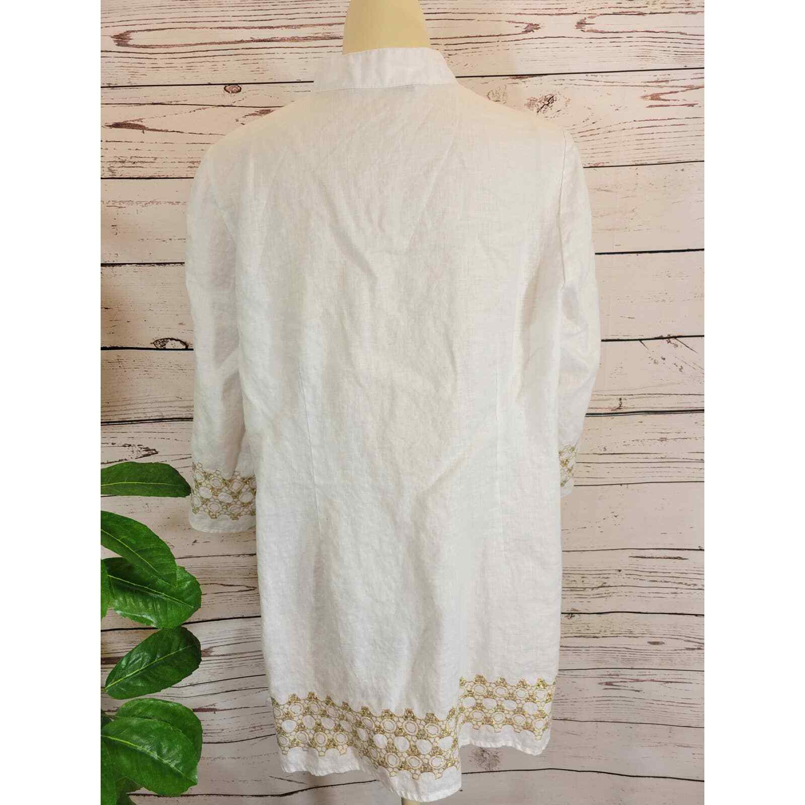 Lucy Button L S Tunic Snow White main image 1